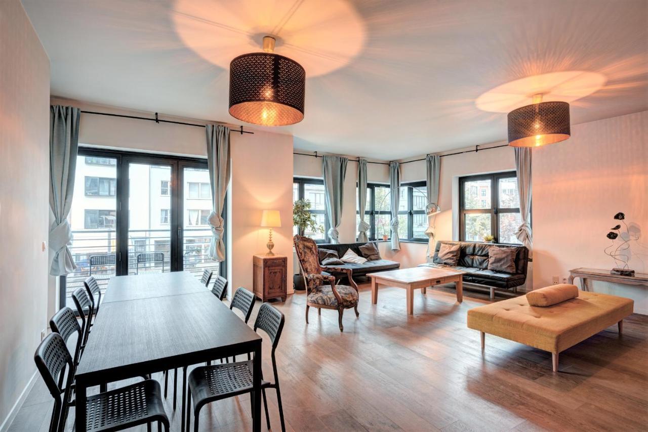 Theater Lodge Apartment In Heart Of Amberes Exterior foto