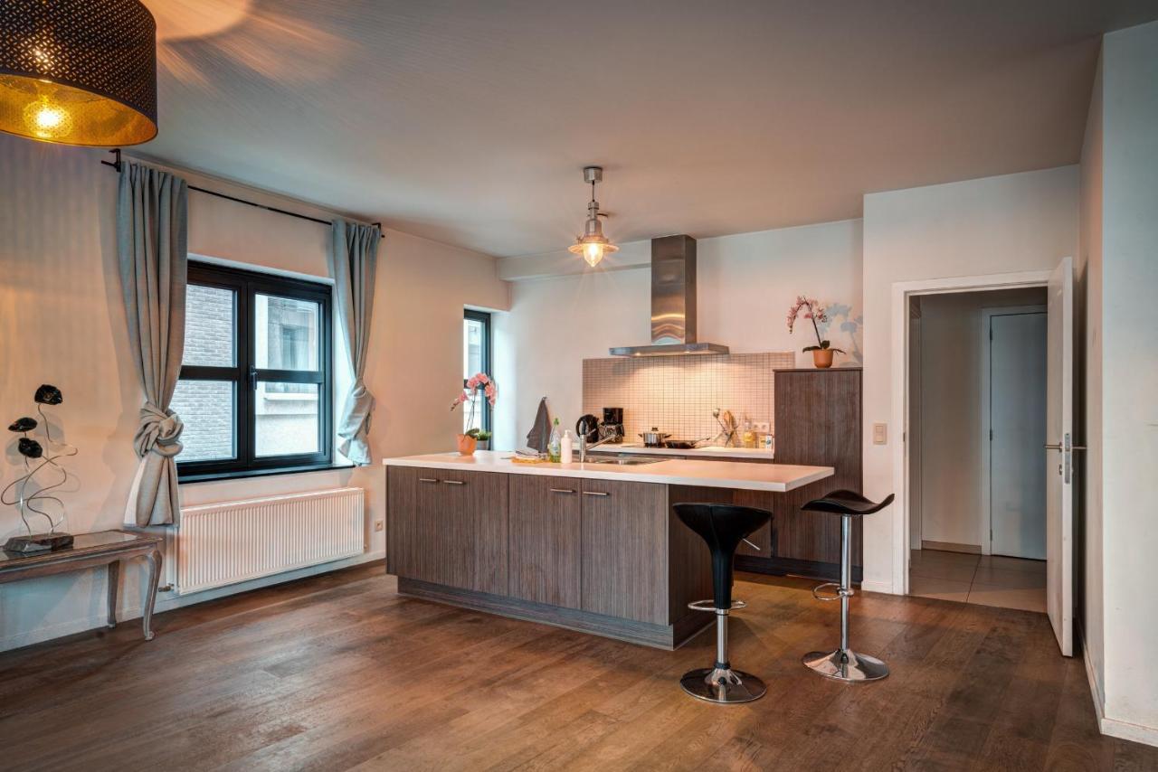 Theater Lodge Apartment In Heart Of Amberes Exterior foto